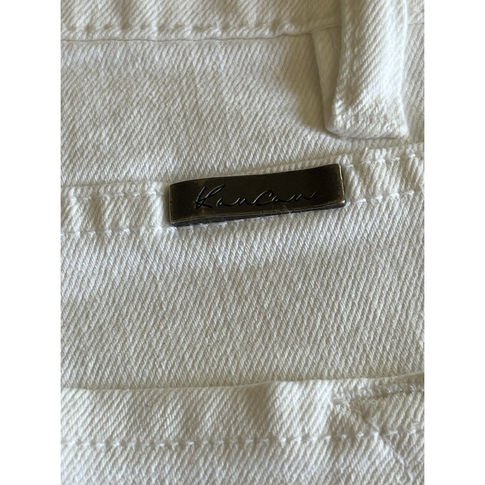 KanCan Women's White‎ Denim Jeans Size 3/25 Distressed Skinny Summer - Picture 11 of 11